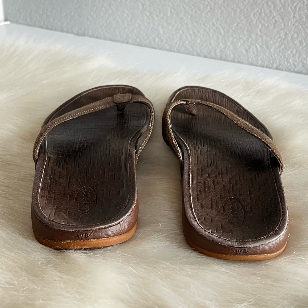 Chaco metallic leather sandals - Picture 5 of 8